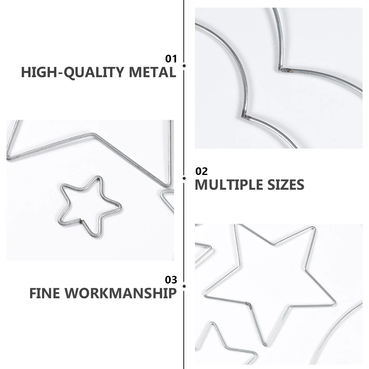 

13 Pcs Dream Catcher Hoop Dreamcatcher Ring Supplies Kit Aldult Silver Metal Rings for Dreamcatchers Circle Miss