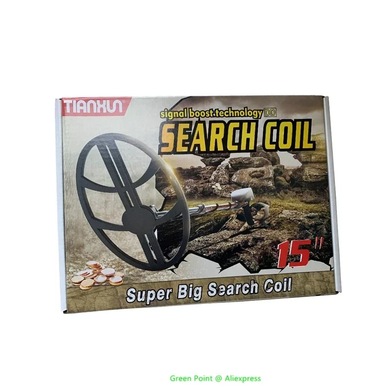 Metal Detector Accessories Original TX-950 Underground Metal Detector 15-Inch Professional Waterproof Search Coil Gold Digger