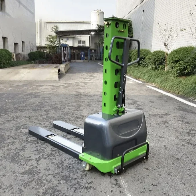 Semi Electric Loading Stacker Pallet Lifter