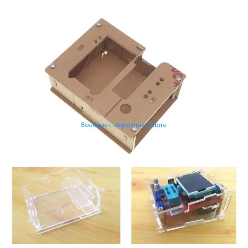 E1PD Transparent Case for TFT GM328 Transistor Tester Diode Meter PWM Square