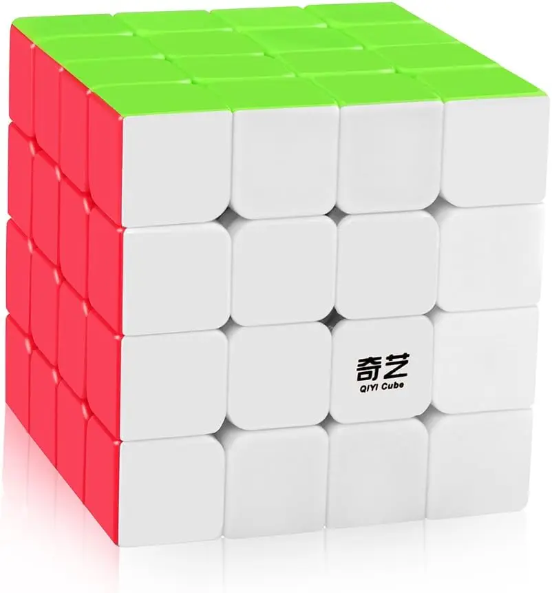

4x4 Speed Cube Stickerless Magic Puzzle Toy Educational Gift for Kids Smooth Performance