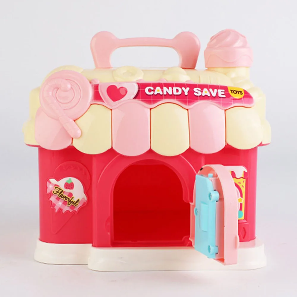 Cartoon Candys House Password Moneys Box Large Capacity Money Saver Ideal Gift For Children