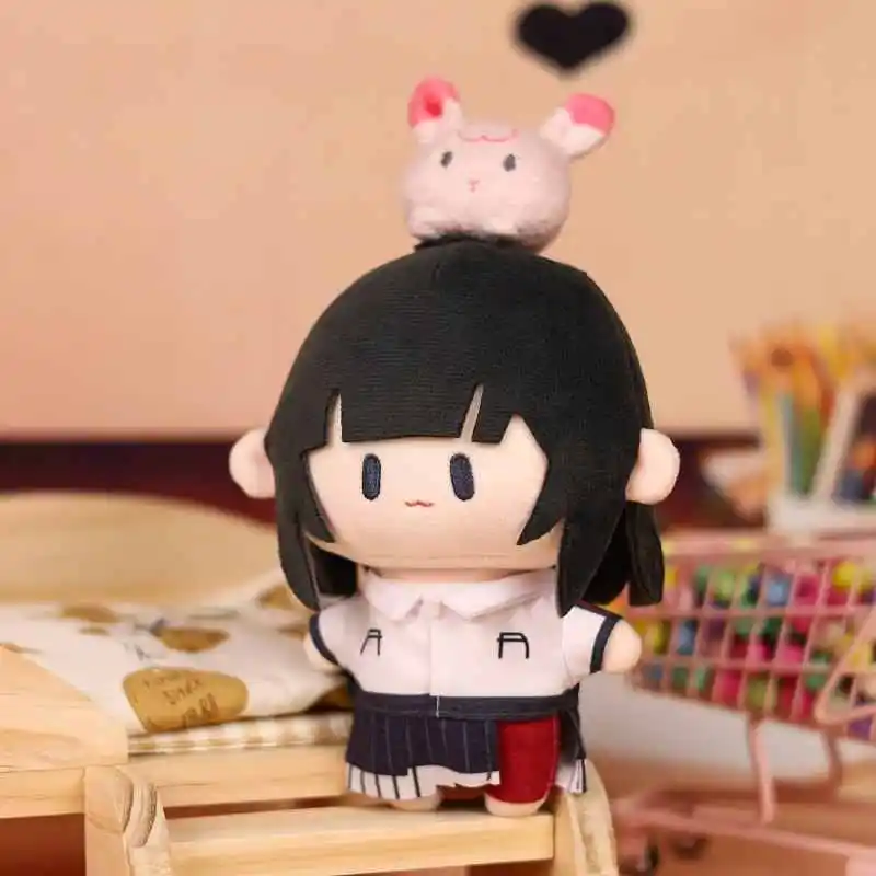 

Time Agent Cotton Doll Lu Guangcheng Xiao Shi Qiao Ling Fan-Made Plush Toy Figurine Merchandise Bean Bean Keychain Cotton Doll