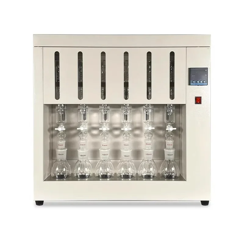 

Fat Tester, Soxhlet Extractor Digital Oil Grain Feed Crude Fat Detector