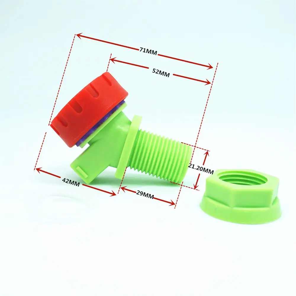 Brush Plastic Water Bucket Accessories Camping Water Tank Bucket Extension Tube Knob Type Water Bucket Tap Water Faucet