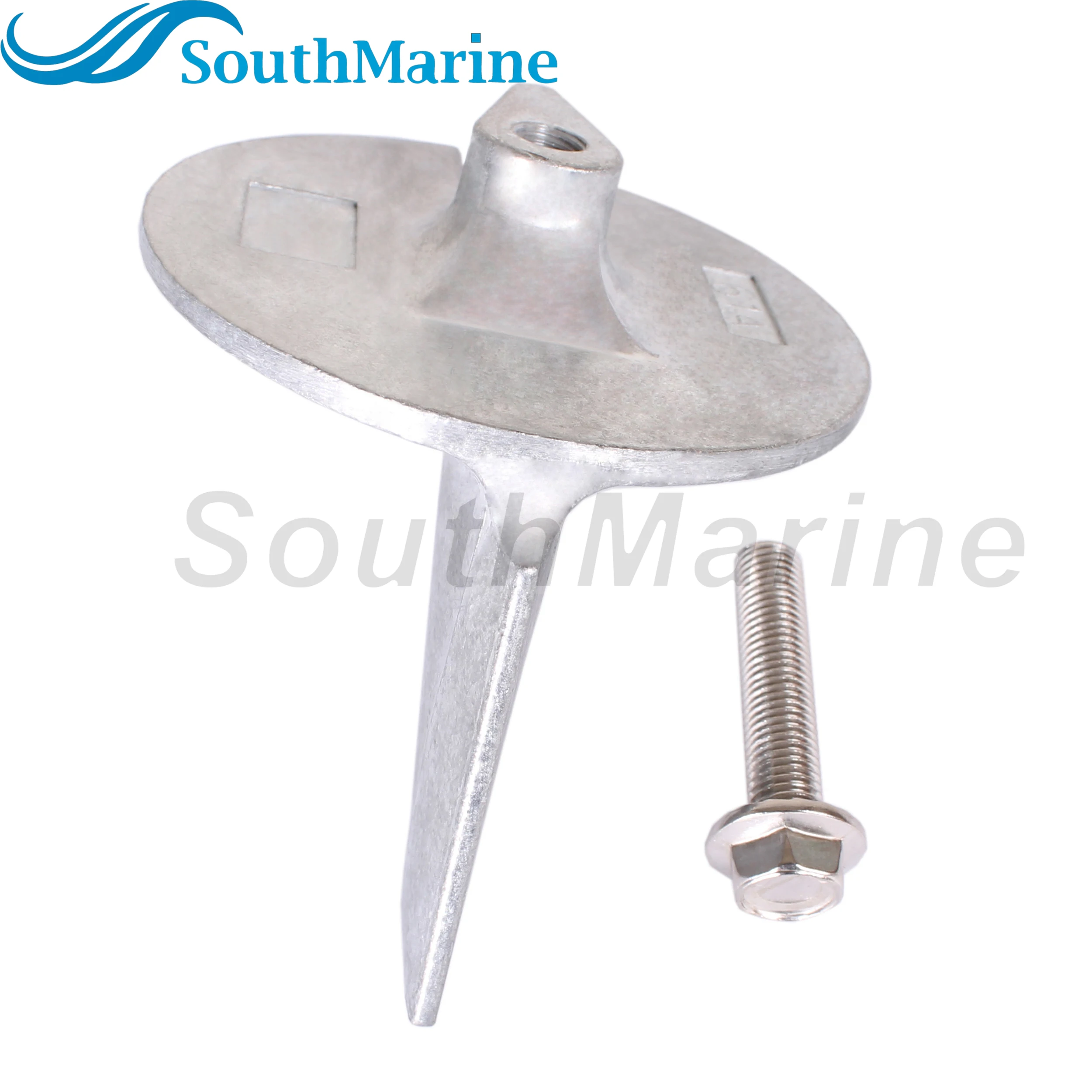 Boat Engine 61A-45371-00 18-6119 18-6119Z Trim Tab Anode for Yamaha Outboard Motor V6 3.1 and 3.2 liter 200HP 225HP 250HP