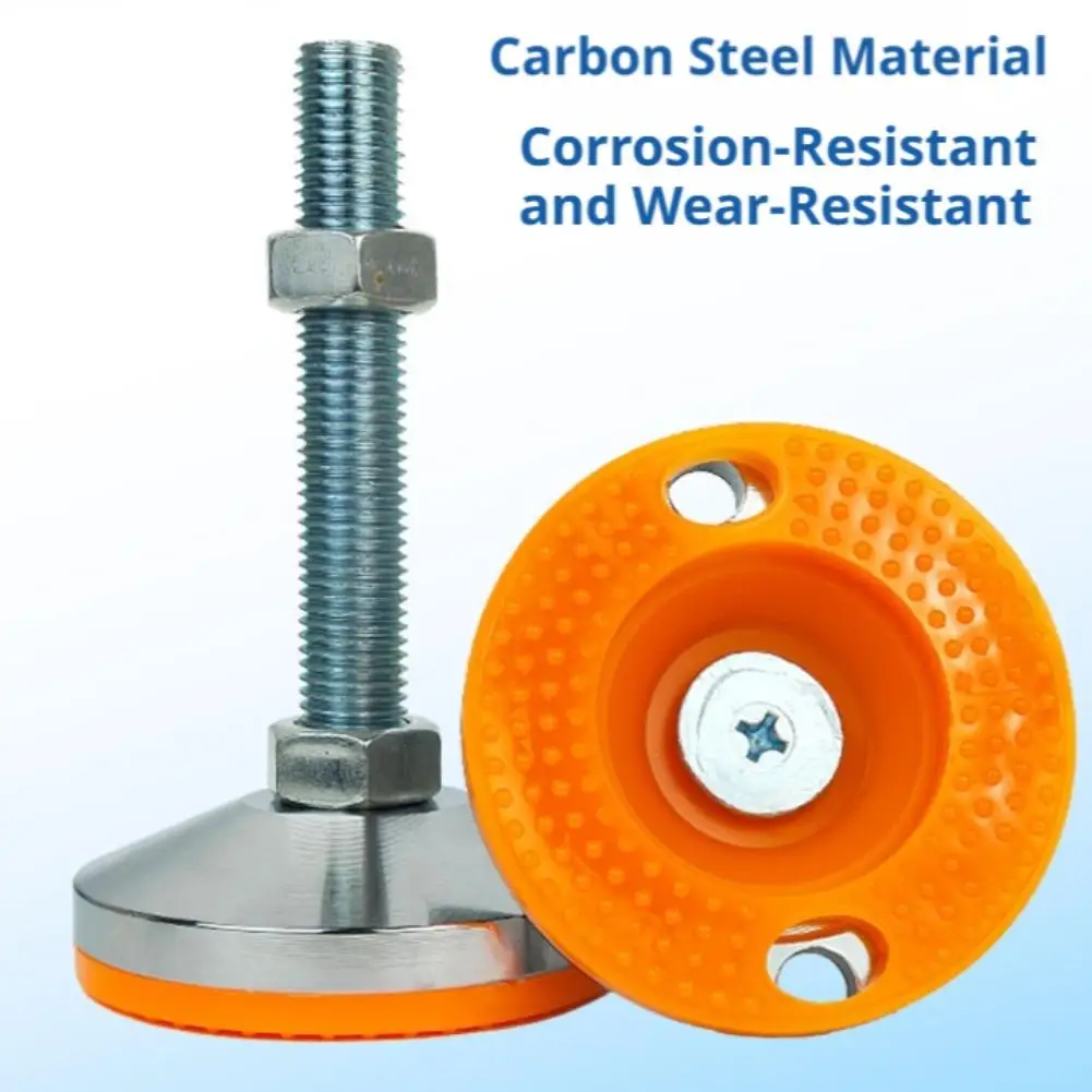 Heavy Duty Carbon Steel Leveling Foot M16/M20 Thread, L100/L150 Precision Adjustable Height For Machinery Workbench