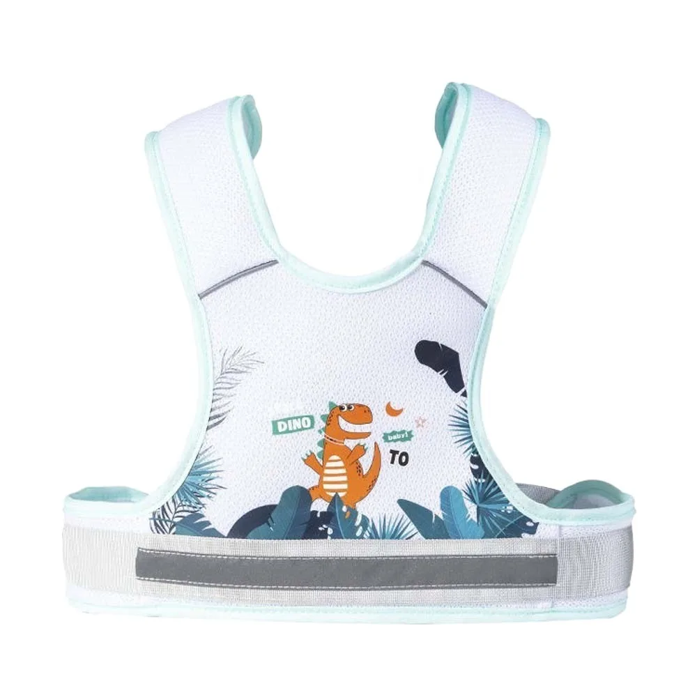 

Composite Sponge Motorcycle Seat Vest Strap Oxford Cloth Sturdy Kids Safety Seat Harness Convenient Polyester Chest Safe Belt