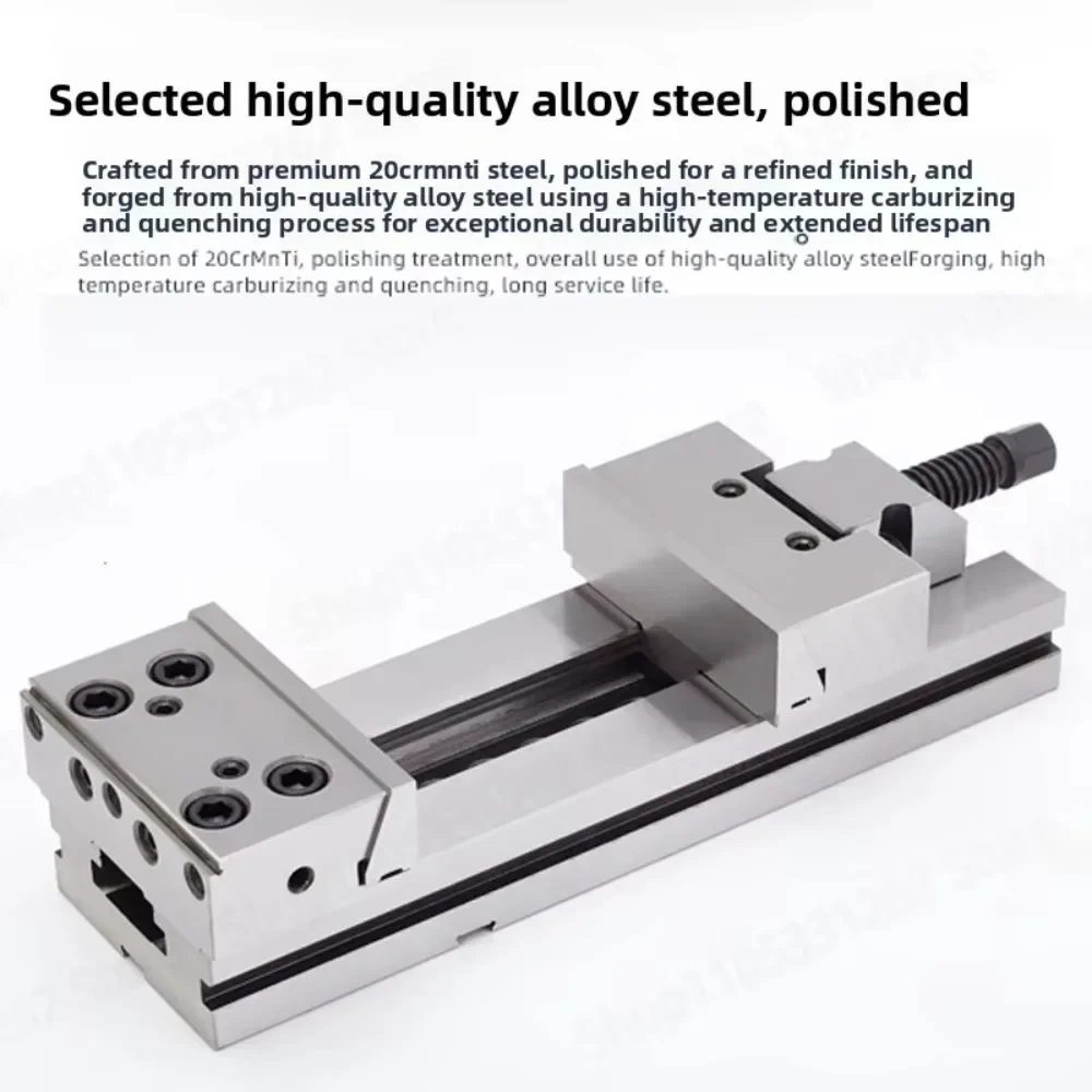 GT853 Precision Combination Flat Pliers CNC Machining Center Milling Machine Fixture Table Vice 4/5/6/7 Inch Moving Block