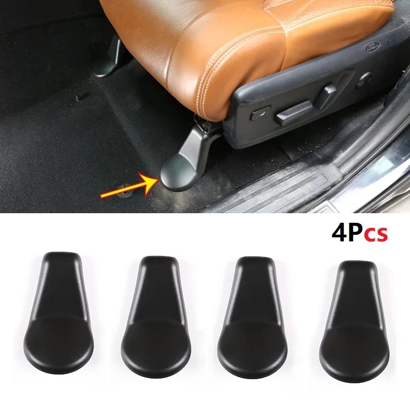 

Car Styling Accessories ABS 4Pcs Black Car Part Seat Foot Screw Protection Cap Decoration Cover For Toyota Tundra 2014-2020