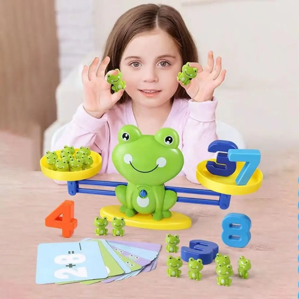

Frog Frog Digial Blancne Tree Toy Counting Tree Leisure Time Parent-child Interactive Tabletop Game Interest Trend