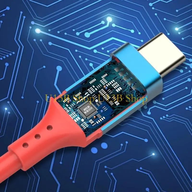 U13B USB4 Cable 40Gbps High Speed Data Transfer 240W USB C to USB C Cable Charging