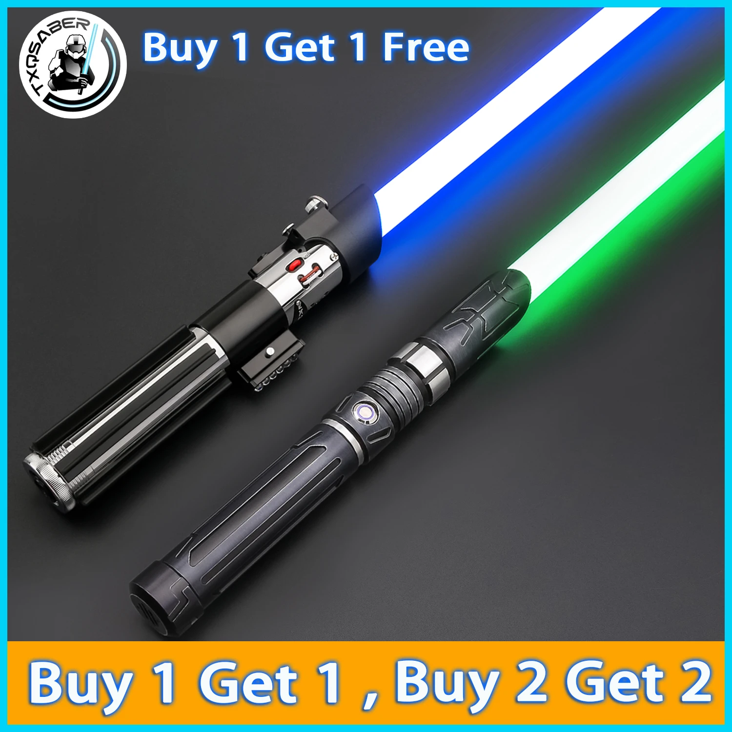 

【Buy 1 Get 1 Free】DarthVader EP5 TJ SE Plus RGB Heavy Dueling Lightsaber SNV4 Proffie2.2 Gesture Ignition Force Laser Sword