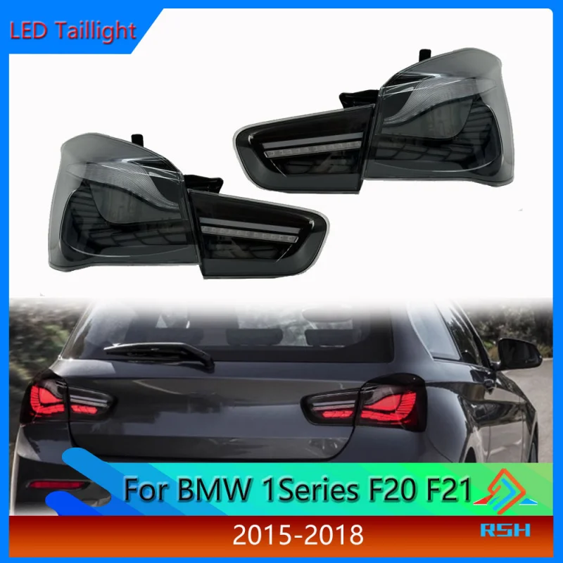 

Taillight Assembly For BMW 1Series F20 F21 Rear Lamp 2015-2018 Modified Dragon Scale LED Tail Light Streamer Light Plug And Play