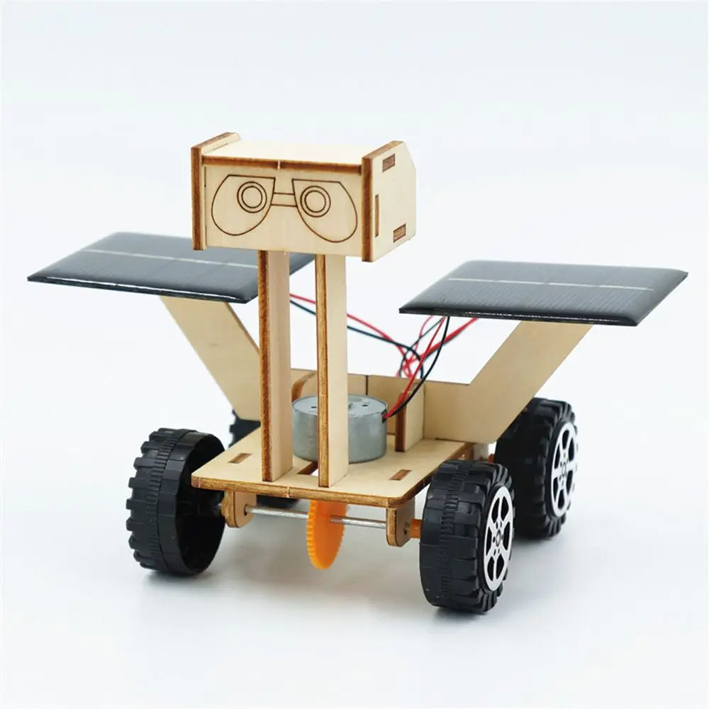 Assemble Solar Car Creative Inventions Motor Ability of Children Active Thinking DIY Electronic Kit Technology Toys for Boys