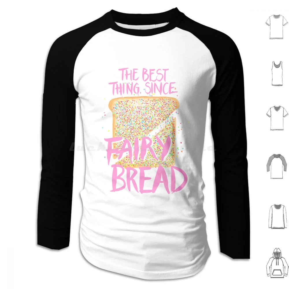 Best Thing Since Fairy Bread-Blue Hoodies Long Sleeve Make Merriness Merrin Dorothy Fairy Bread Fairybread Fairy Bread