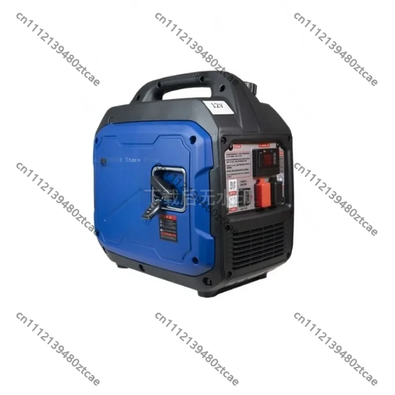 

12V Dual Fuel Truck Generator, Auto Start Gas/CNG/LNG Power Unit with Bluetooth & Lithium Battery