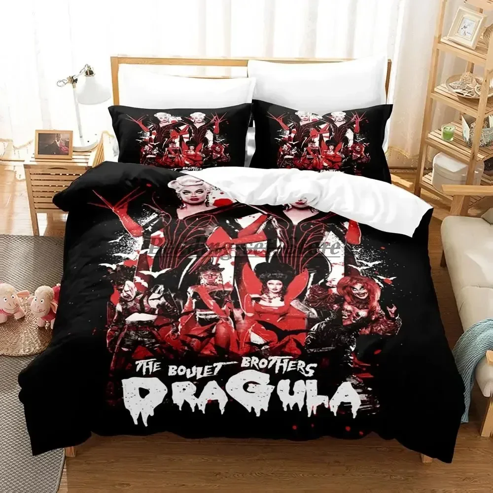 2026 2023 Boulet Brothers Dragula Titans Bedding Set Single Twin Full Queen King Size Bed Set Aldult Kid Bedroom Duvetcover Sets