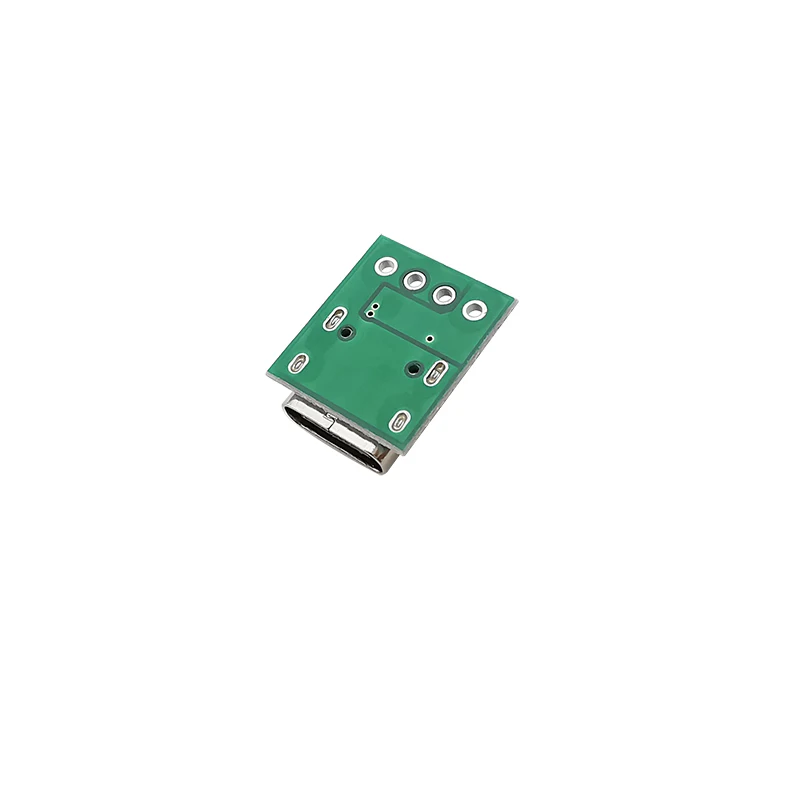 10 Teile/los USB Typ C 16 Pin Buchse auf 2,54mm Pitch Loch Test PCB Board Adapter Stecker Für Daten draht Kabel Übertragung