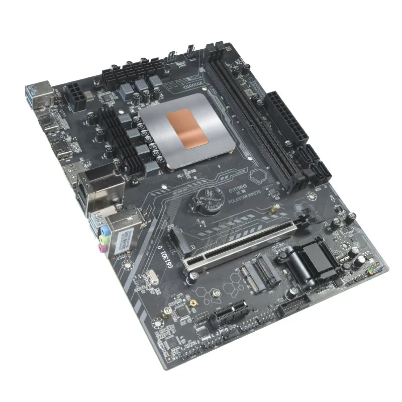M-ATX LGA 1151 CPU Motherboard Combo Core Interposer 0000 ES 1.8GHz-4.5GHz 6C12T (Rujuk CPU Terintegrasi I7 11600H) PC Gaming