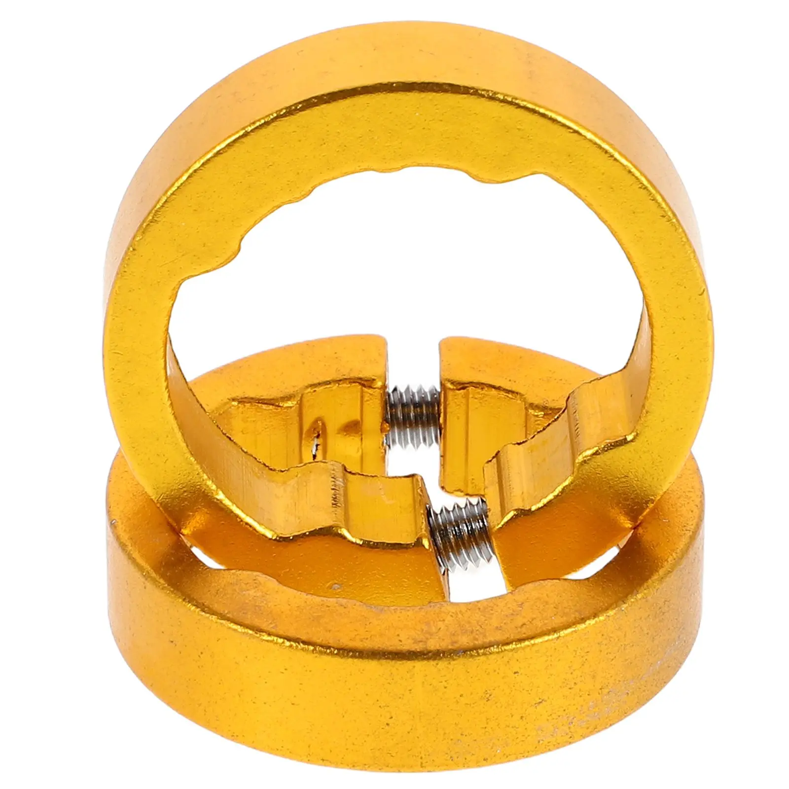 

2 Pcs Grips Clamping Ring Handlebar Rings Road Bike Aluminum Alloy Cycling Accessories