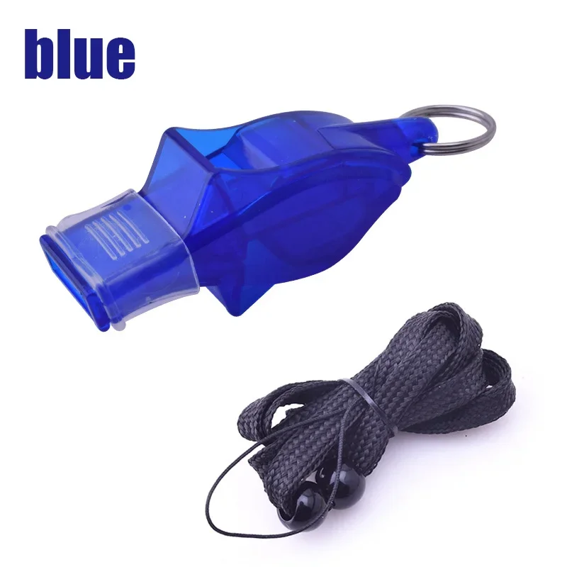 1PC Professional Whistle Soccer Basketball Referee Whistle Outdoor Sport High Quality Big Sound Seedless Plastic Whistle