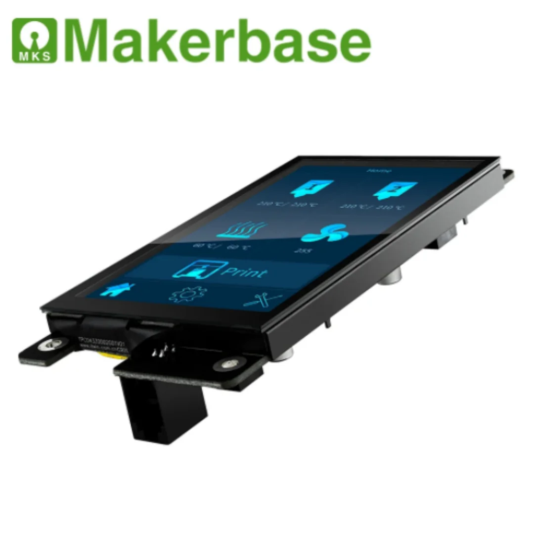 Imagem -02 - Makerbase-mks H43 V1.0 Smart Display Controller Peças de Impressora 3d 4.3 Ips Lcd 800x480 hd Capacidade Touch Screen para Marlin2.x