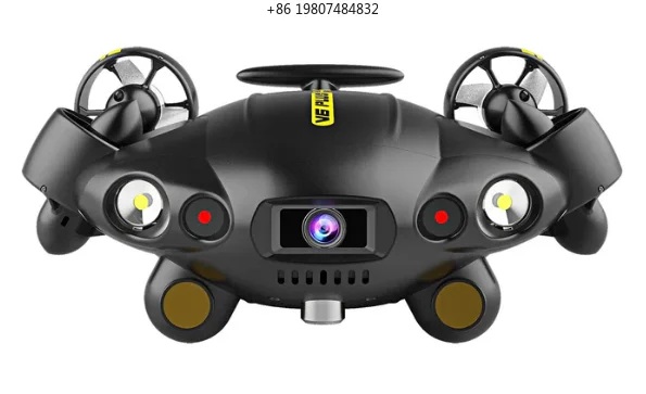 Full Directional Movement for Ocean Research Underwater Robot with 4K  Intelligent Navigation and