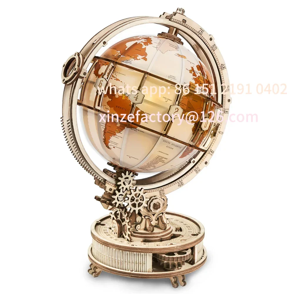 

Customizable Globe Lamp 3D Puzzle Games for Birthday Gift for Kids Adults for Home Decor Building Blocks