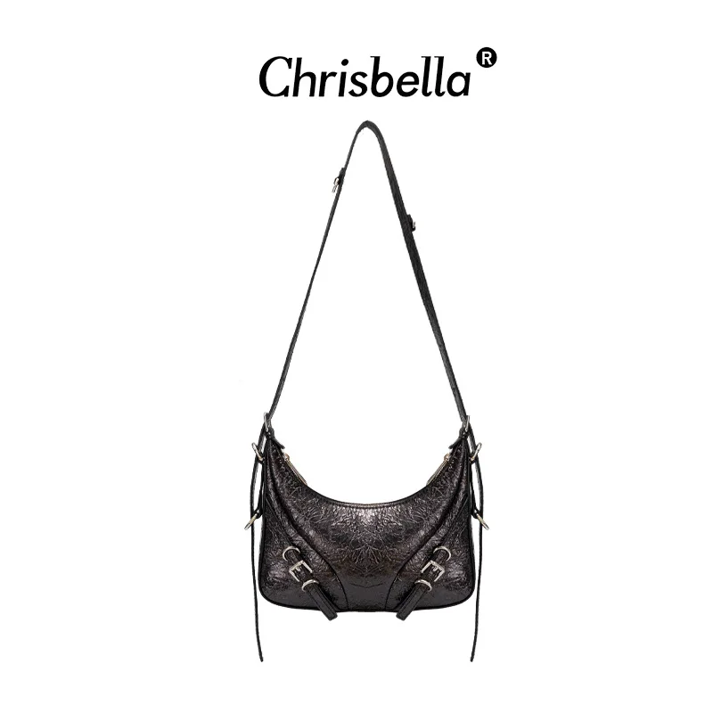 

Chrisbella Ladies' Large Capacity Luxury Fashion Minimalist Business Shoulder Bag