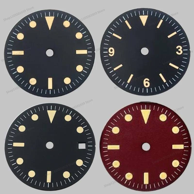 Watch Accessories 4 Dials 4 Pin Dials Literally 28.5mm for 2813/8215/3804 Movement