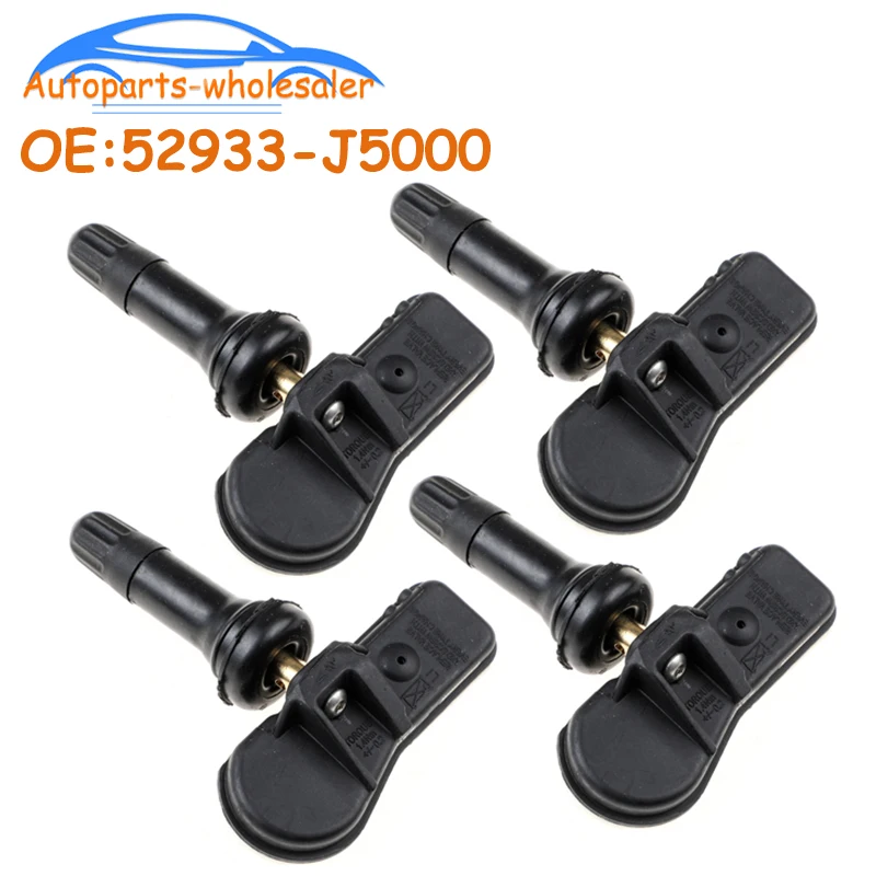 

Новинка 52933-J5000 52933J5000 TPMS датчик давления в шинах 433 МГц для Genesis G70 Kia Stinger автомобильные аксессуары