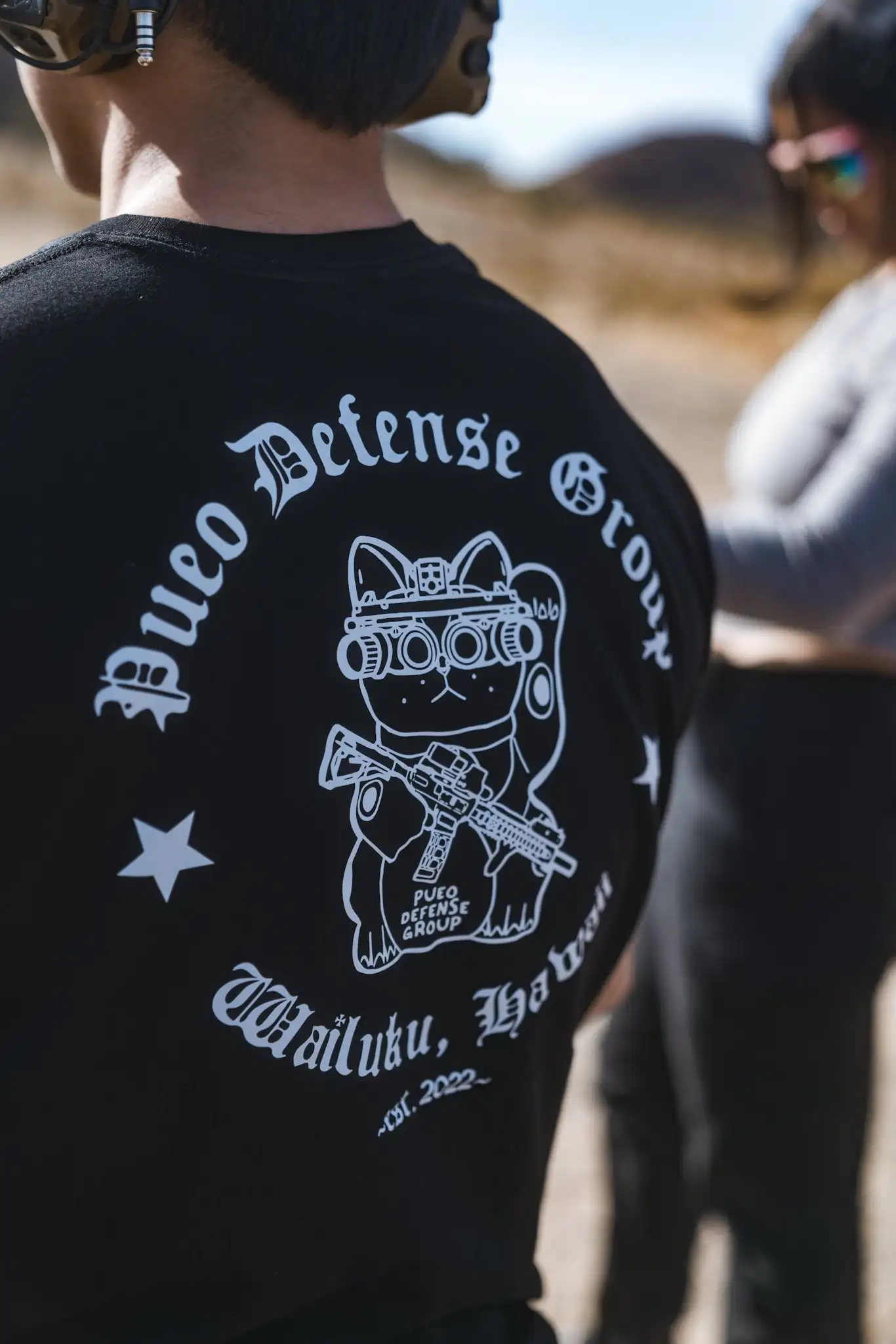 Outdoor Sports Military Fans Print Short Sleeves Fashion Crew Neck Comfortable Top Casual Loose Streetwear Sports Top Unisex