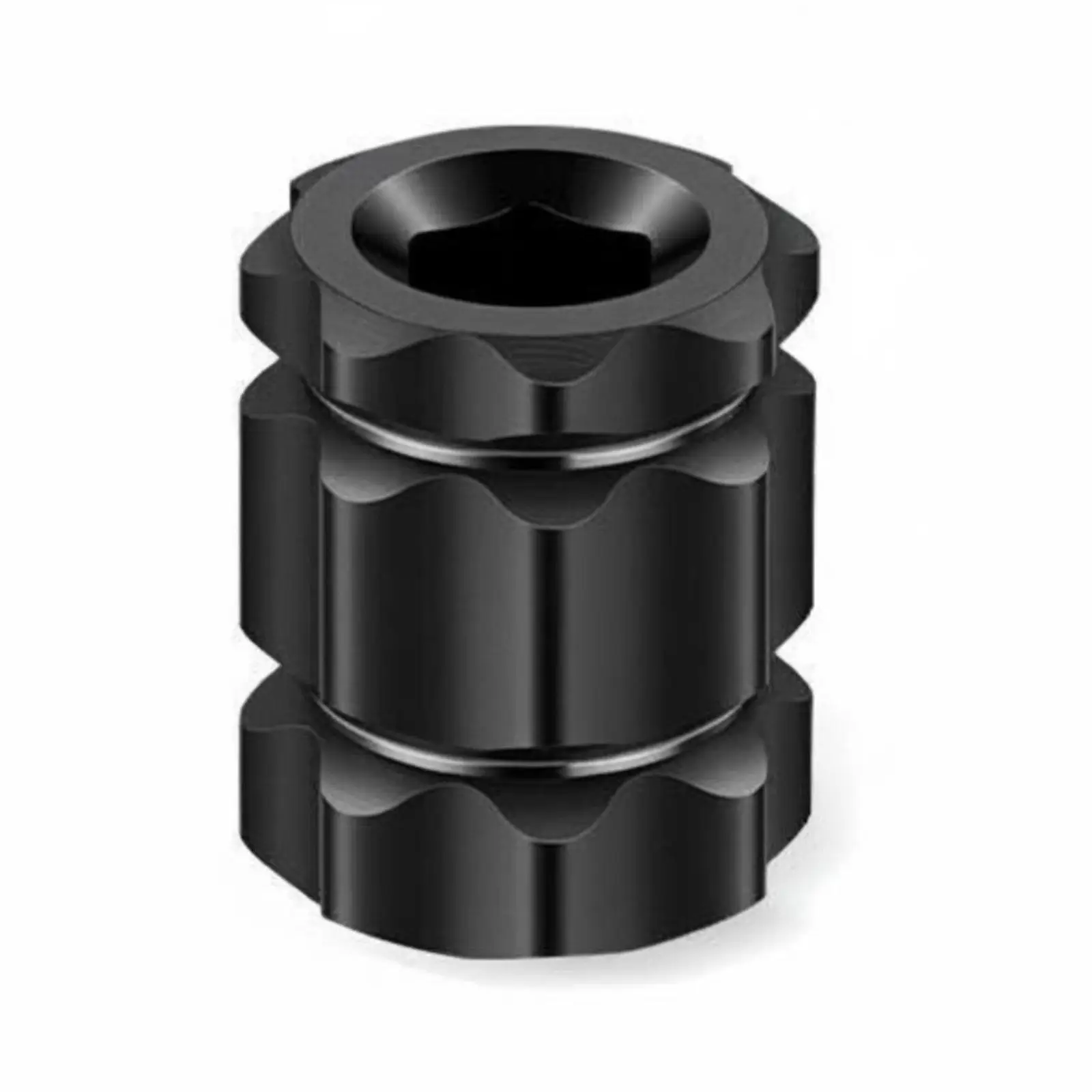Crank Sleeve Wrench Lightweight CNC Machined Bicycle Crank Cap Remover Tool for Mountain and Road Bike Repair Kit