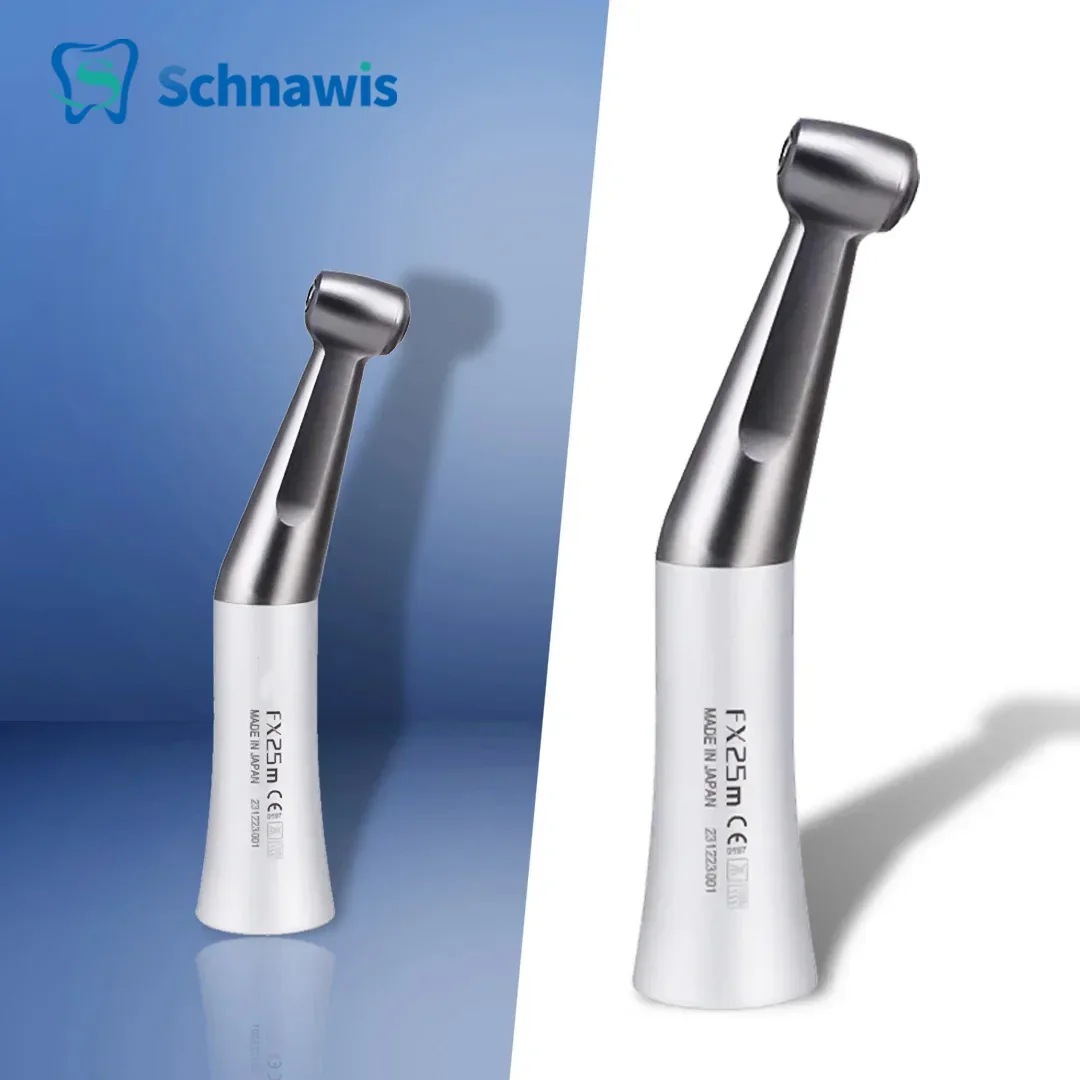 FX25 FX65 Dental 1:1 Direct Drive Contra Angle Low Speed Handpiece Mini Head Dentistry Against Contra Angle Polishing Tools