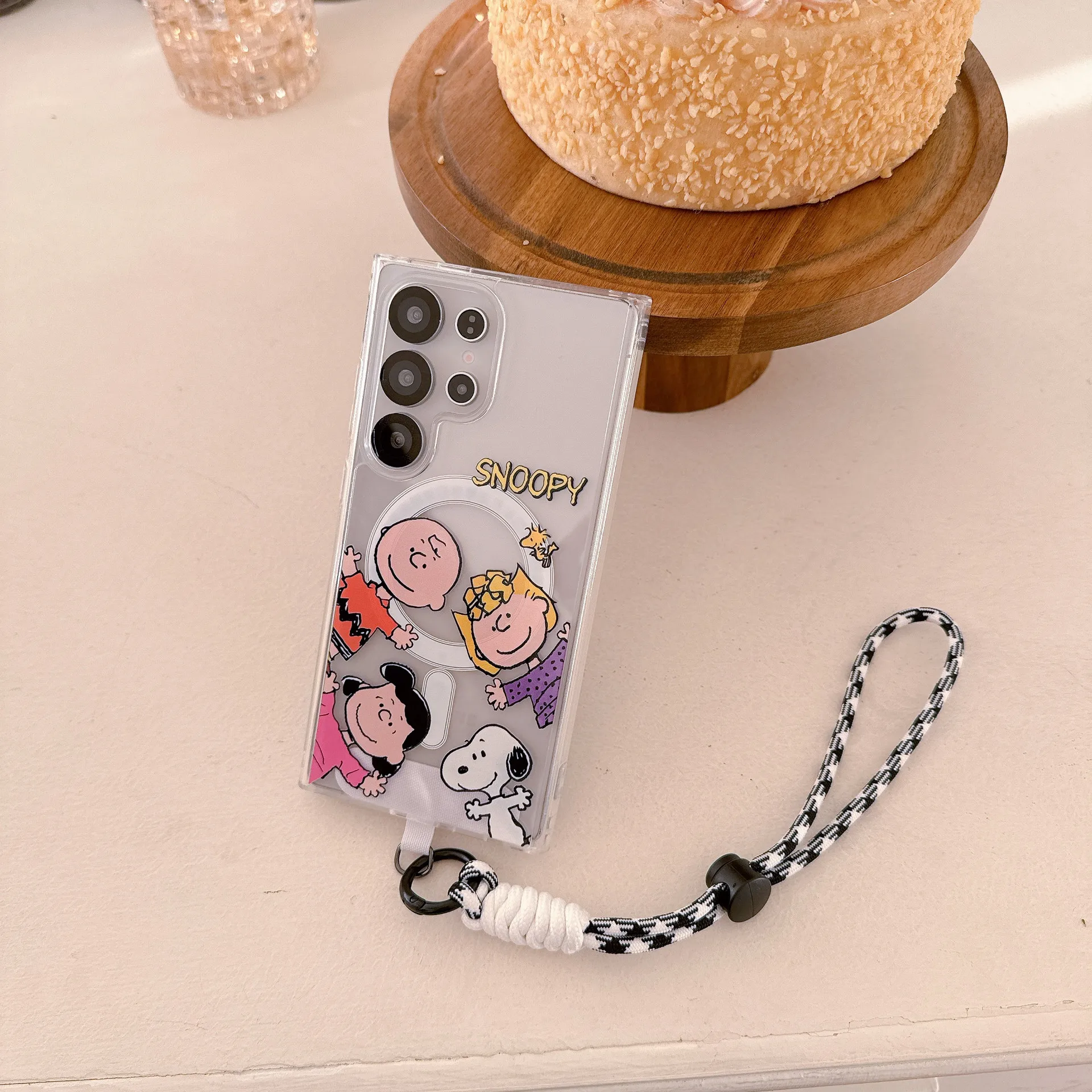 Cute Cartoon Snoopy Charlie Br - Phone Cases Brown ulasan dan harga
