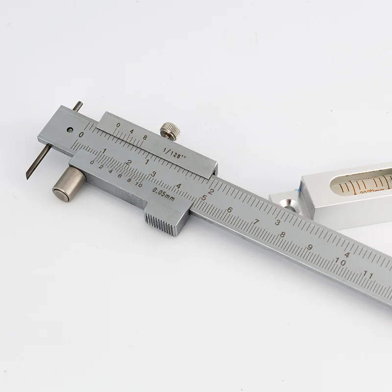 200mm Marking Vernier Caliper With Carbide Scriber Parallel Marking Gauging Ruler Measuring Instrument Tool Send 1ps Needle