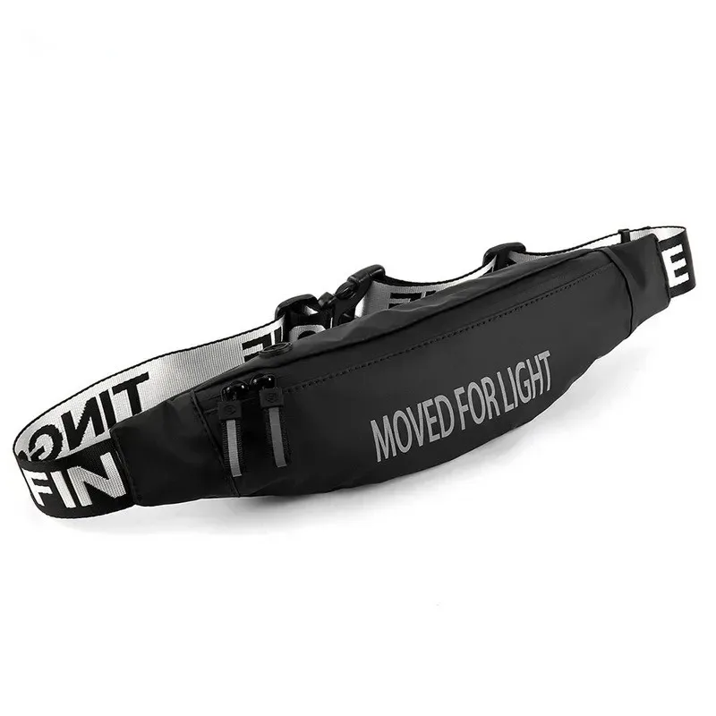 Waterproof Sports Fanny Pack Men Women Running Waist Bag Headphone Hole Phone Pouch For Travel Fitness Outdoor Jogging