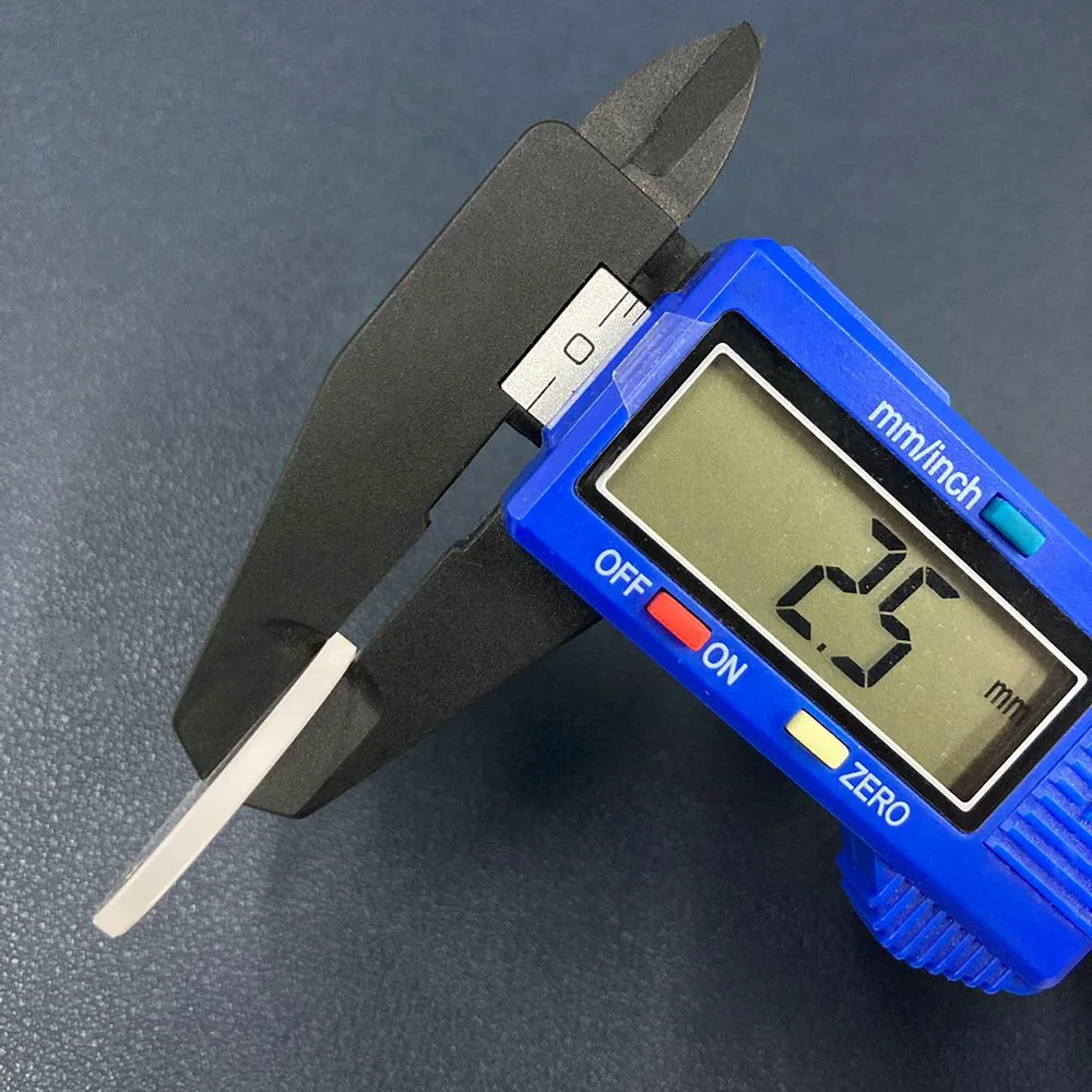Cristal de cristal de zafiro para reloj, cristal plano de 30,5mm, accesorios gruesos para reloj, lente de reloj de zafiro, reparación de reloj de 2,5mm de grosor