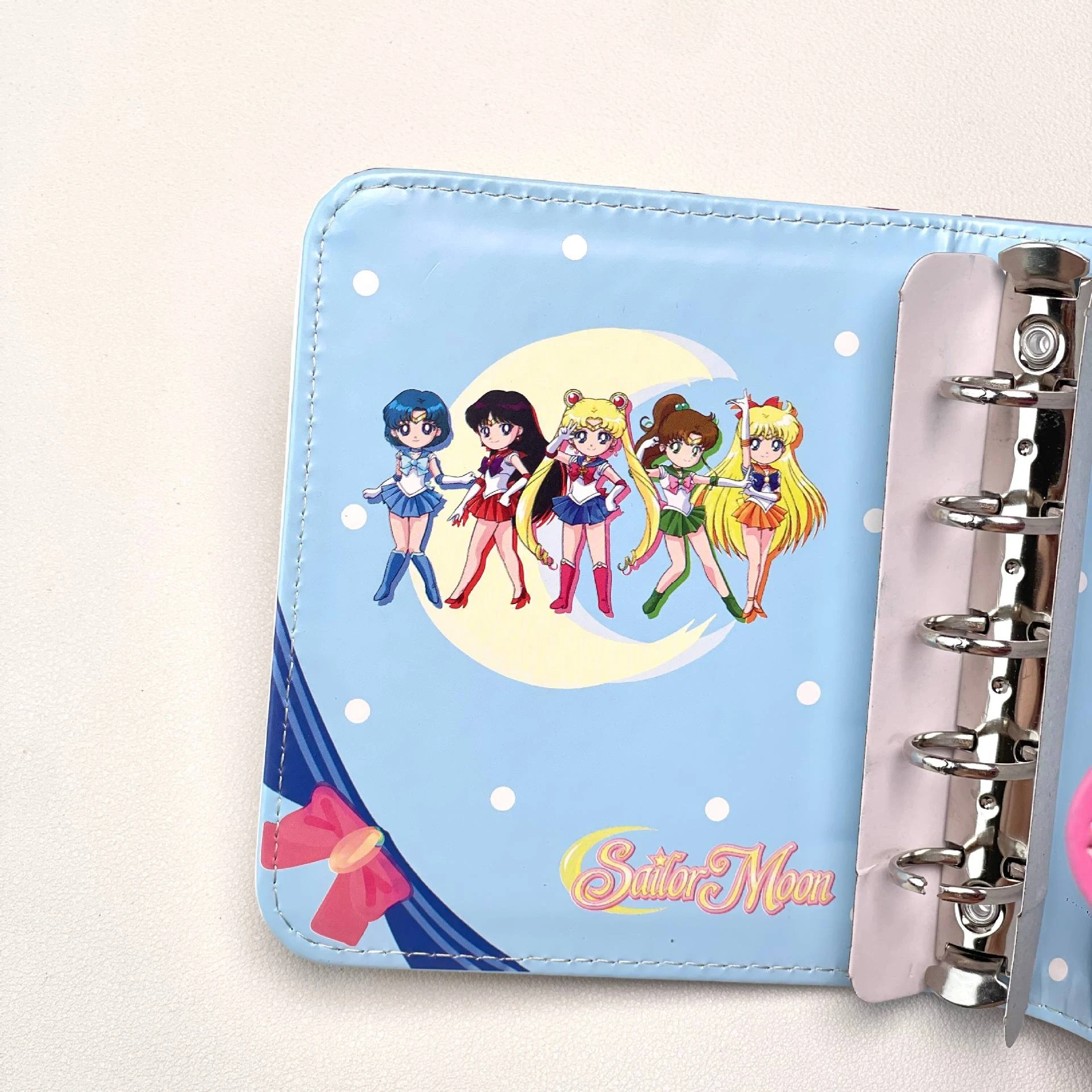 Bandai Sailor Moon Card-bound notebook Printed notebook Colorful-page diary book Student gifts surprises comics souvenirs trendy - view 5
