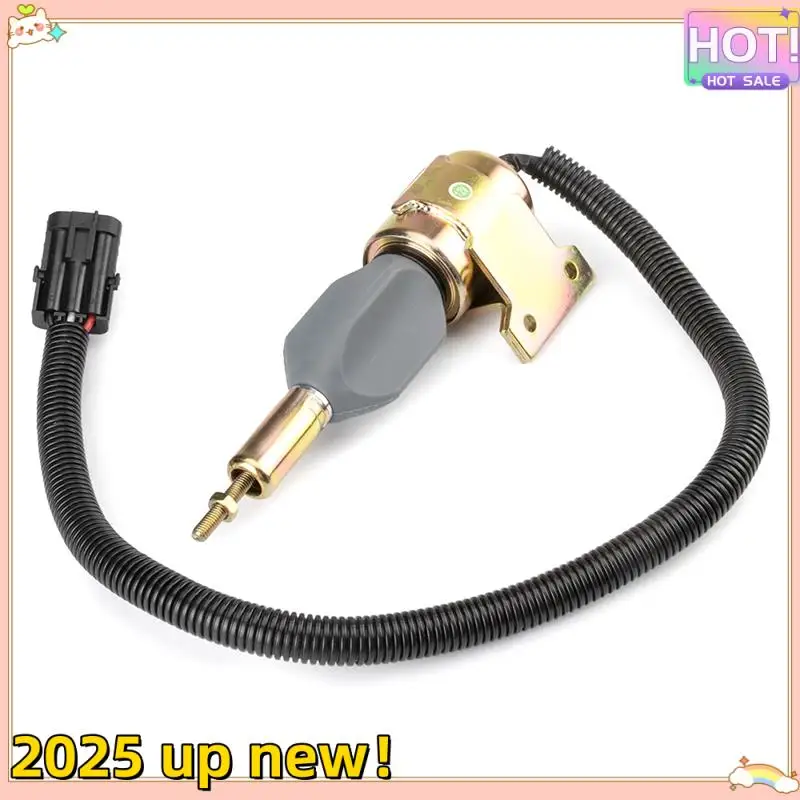 

Superior Quality-12V Stop Solenoid Valve For Cummins For Hyundai Fuel Shutoff Solenoid 3991167 SA-4941-12 3964627 J932529 J93116