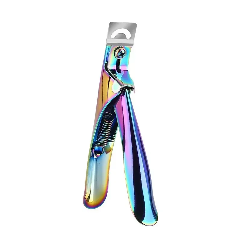 

Stainless steel colorful nail clipper, nail clippers, scissors, manicure nail molding tool, adjustable Angle to trim nail shape