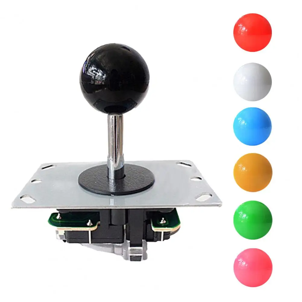 Joystick DIY High Response Non-delayed Arcade Game Fighting Stick Controller With Ball For Players Laptop Arcade Game Joystick