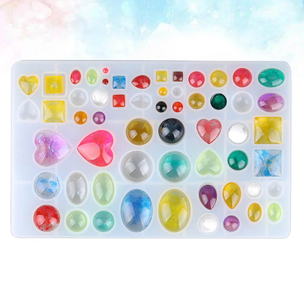 Silicone Mold Jewellery Molds DIY Accessories Jewelry Making Supplies Pendant Reusable Flexible Craft Projects H made Gifts