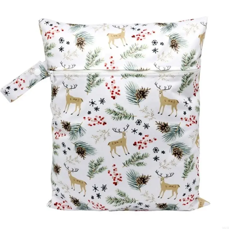 

Stylish Practical Wet Dry Nappy Zipper Handbag Stroller Carry Pack for Busy Moms