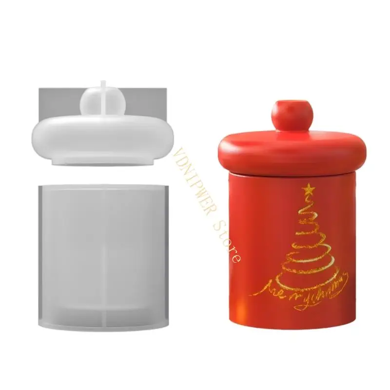 

Silicone Storage Container Mold For Resin Art Customizable Crafting Tool D08E
