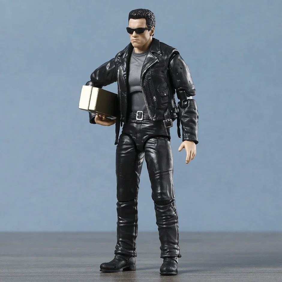 MAFEX No.199 Terminator 2: Dia do Julgamento T-800 (T2 Ver.) Acessórios de modelo Brinquedo Presente Figura de ação Hobbies