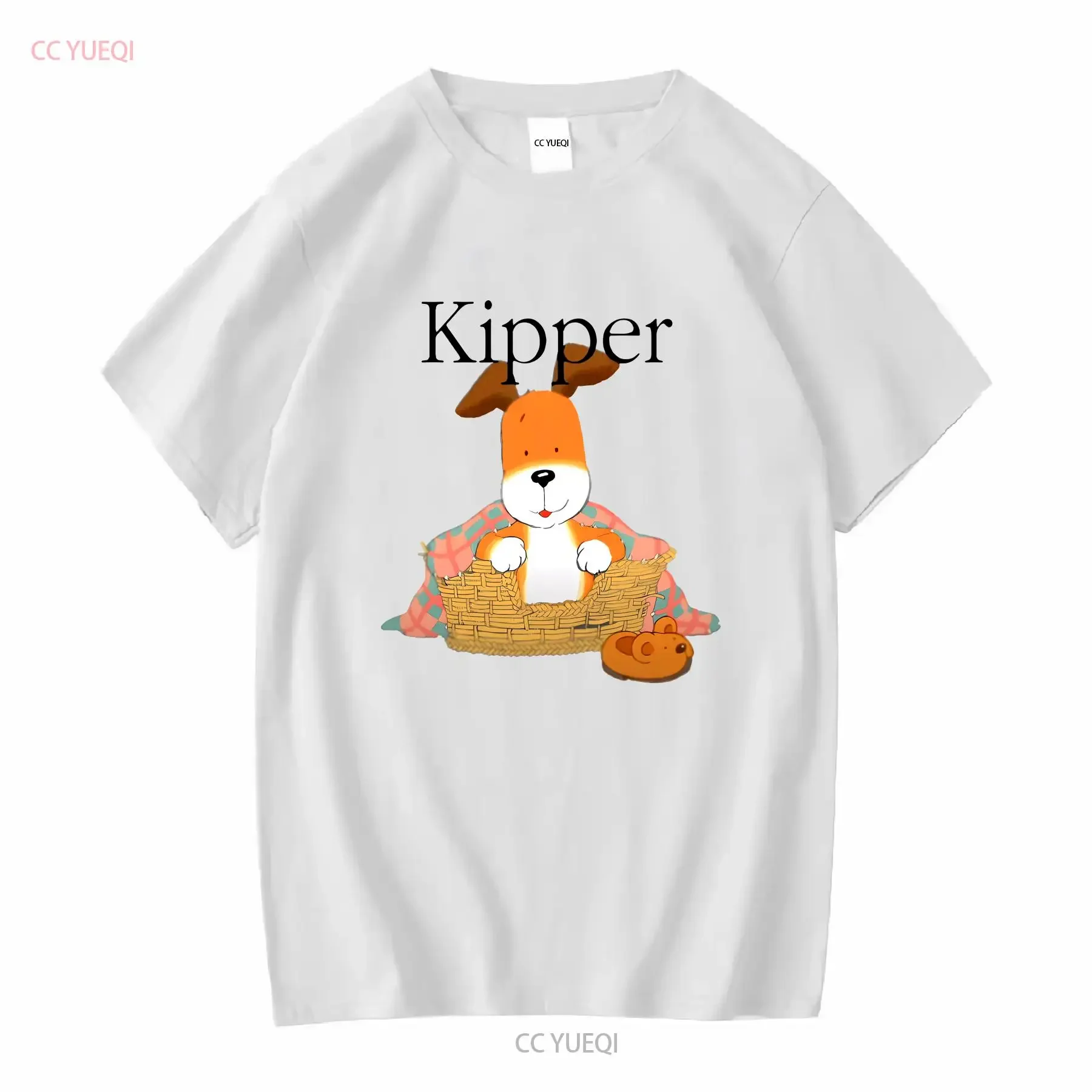 Kipper the Dog Retro Children s Tv to 5XL Made in USA T Shirt vintage Washed homme graphic Versatile Unisex