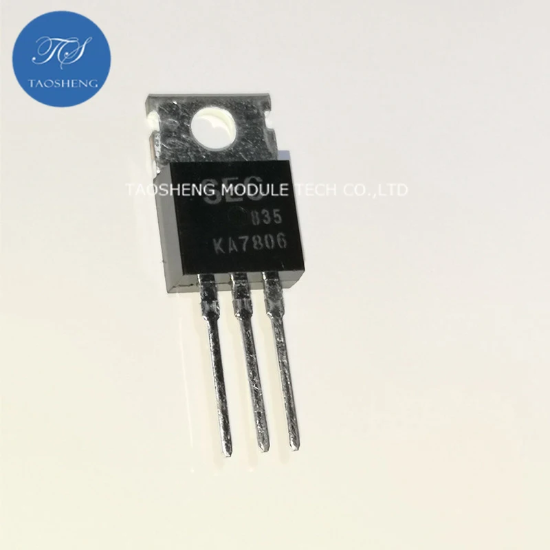 1PCS 100% New&Original KA7806 TO-220【TAOSHENG】MODULE #TS10073