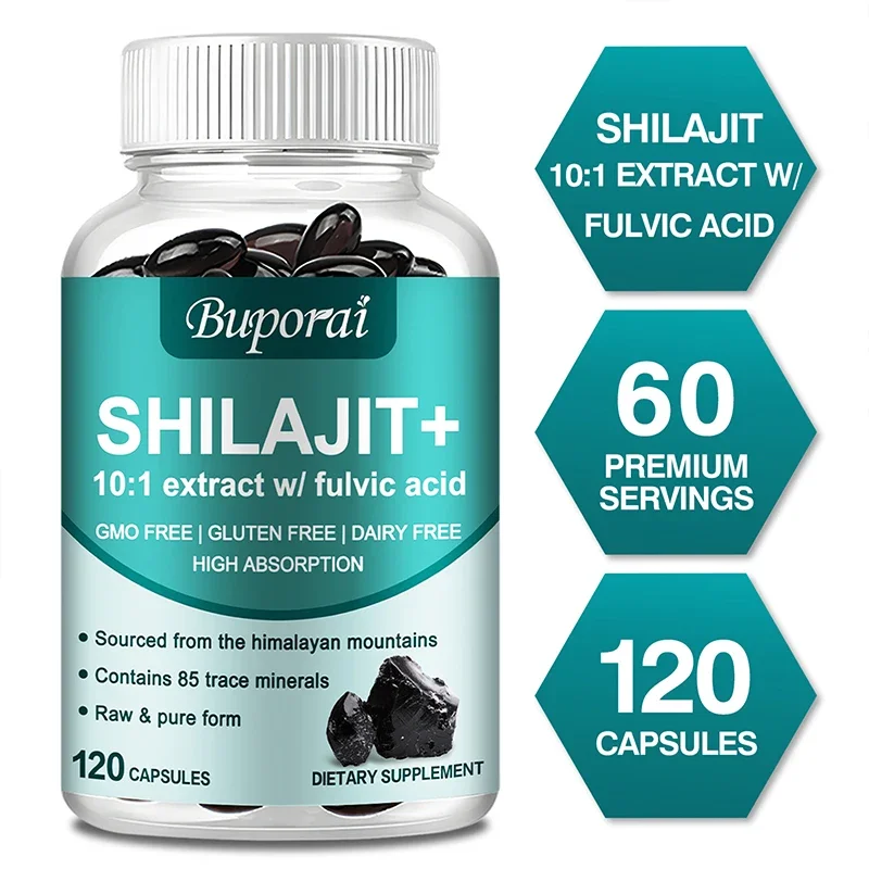Shilajit - High Potency for Energy Boost & Immune Support, Focus Healthy CareSupplements